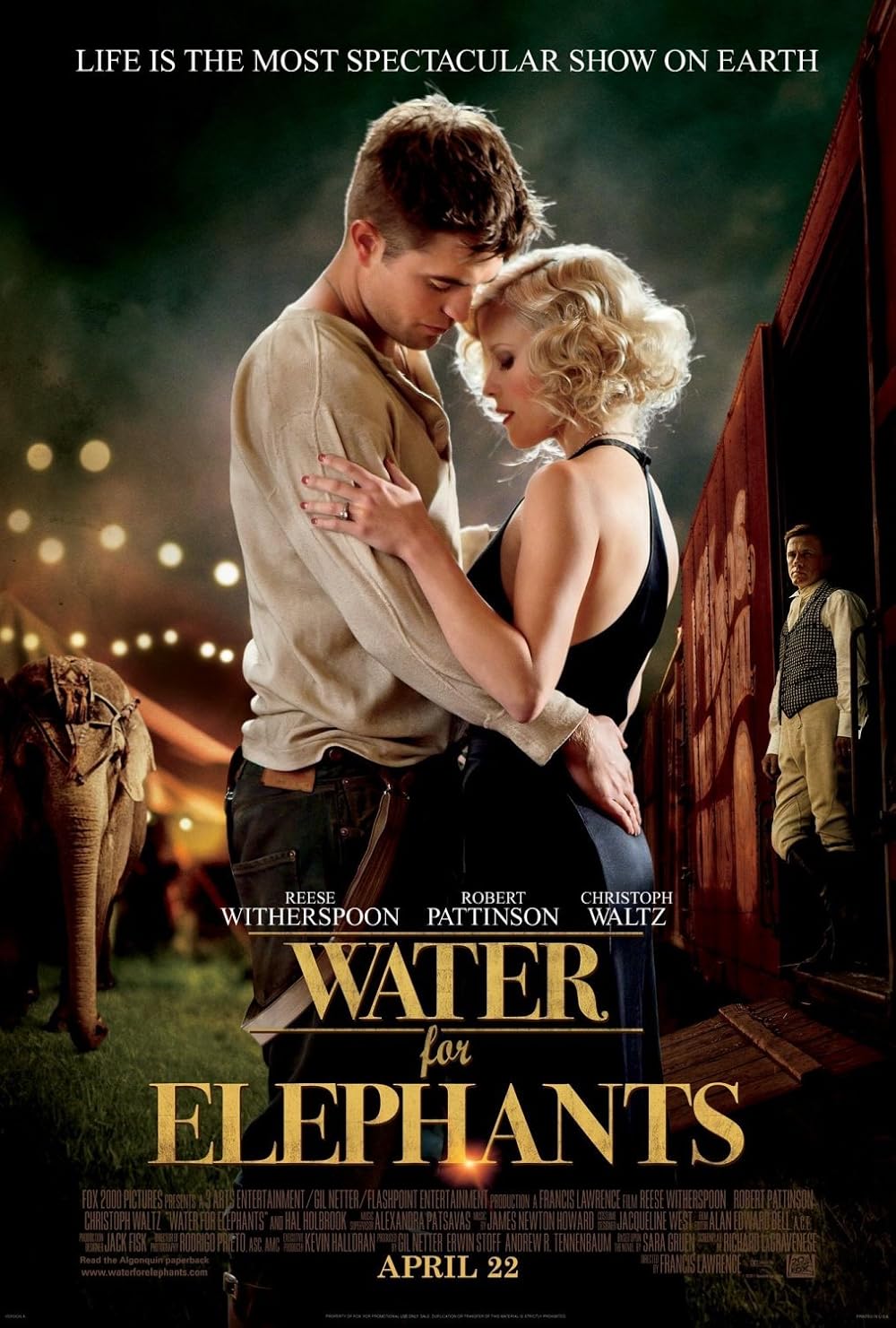 Water for Elephants poster